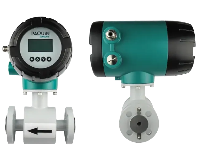 Electromagnetic Flow Meter P86 with Bi-Directional Flow Measurement of Water, Chemicals, and More