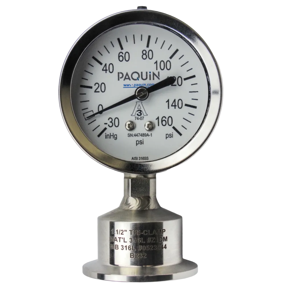 Mechanical Pressure Gauges [Breweries & Wineries]