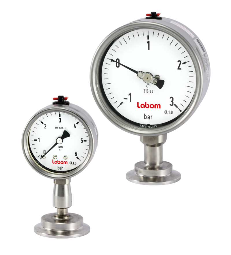 Pressure Gauges [Sanitary, Hygienic]