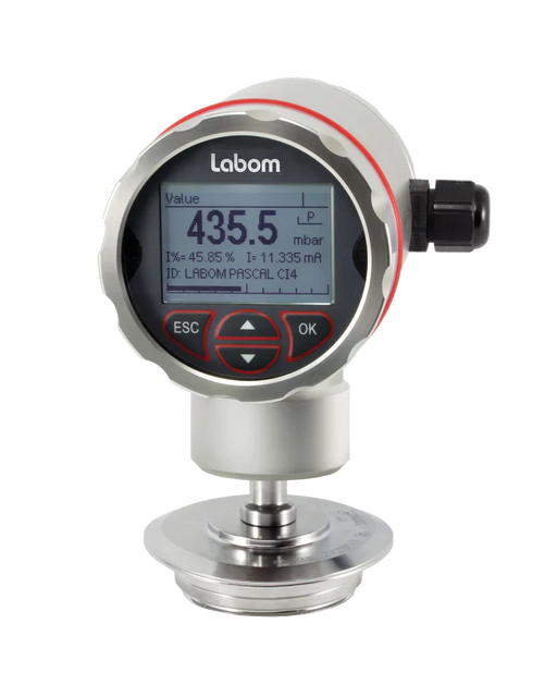 Pressure Transmitters with Visual Display [Sanitary, Hygienic]