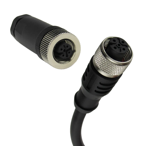 M12x1 5-Pole Connectors and Cable Assemblies