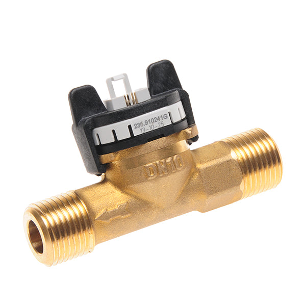 P191-235 Vortex Brass Flow & Temperature Sensor for Drinking Water and more from 0.9 to 240 l/min