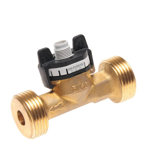 P192-236 Vortex Brass Flow & Temperature Sensor for Drinking Water and more from 0.9 to 240 l/min