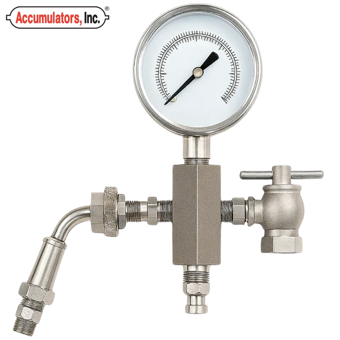 3000 PSI Charging Kit (Accumulators, Inc) (AI-CG3-3KT-SS)