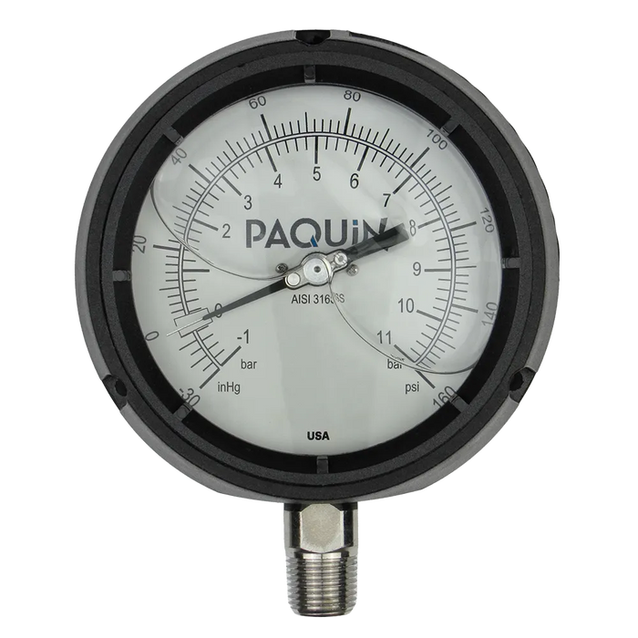 P83 Heavy Duty Pressure Gauge with 4 1/2" Dial