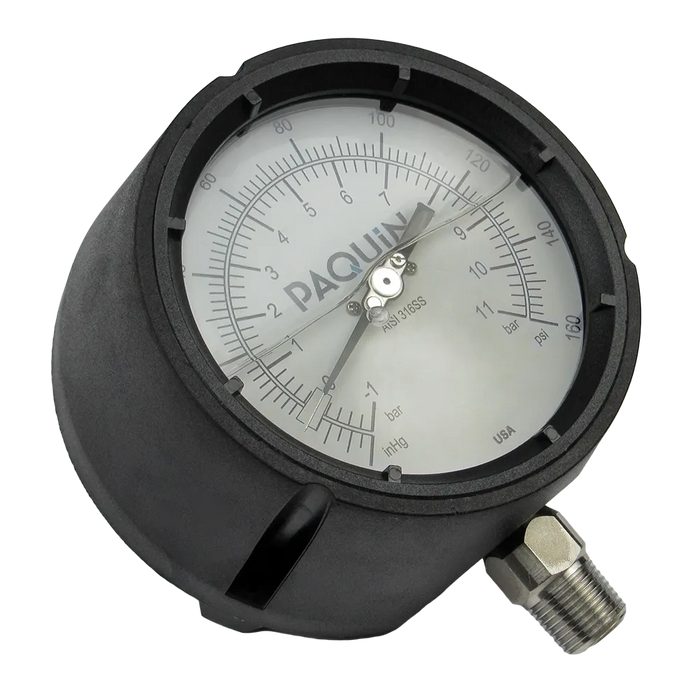 P83 Heavy Duty Pressure Gauge with 4 1/2" Dial