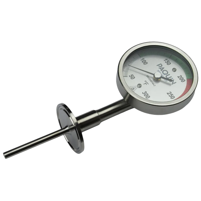 P90 Sanitary 3A tri-clamp temperature gauge