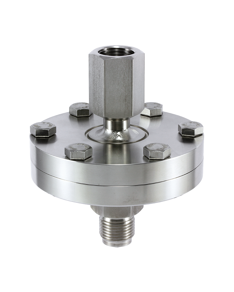 P207 Diaphragm Seal with Threaded Instrument and Process Connections