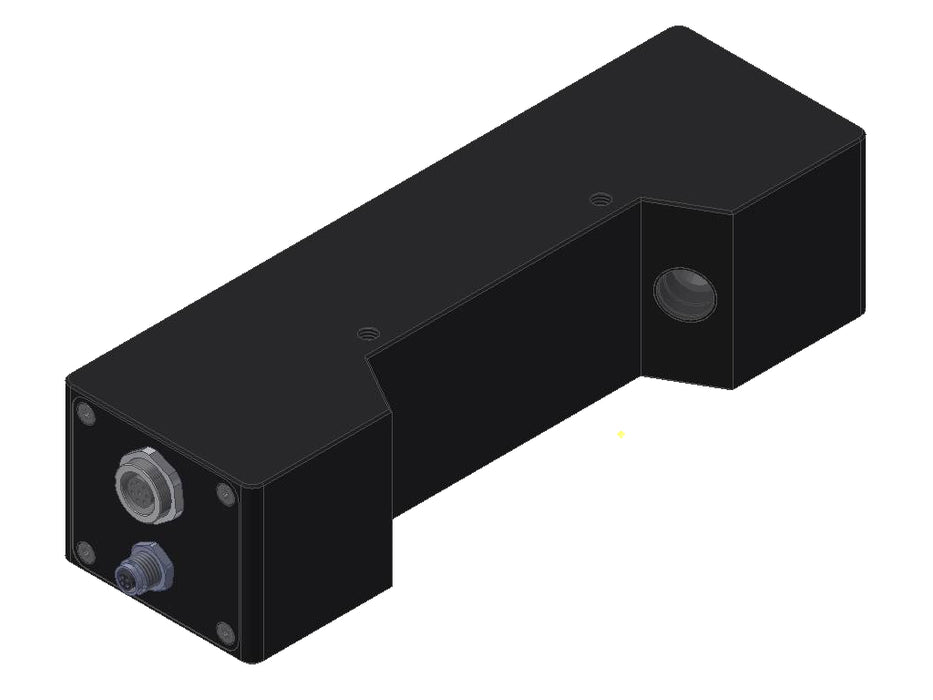 LAS-15-60° Optical Sensor for Detection of Very Narrow Stripes (Scoring) of Varying Degrees of Gloss