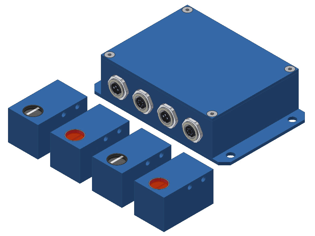 L-LAS-TB Series Laser Transmitted Light Line Sensors